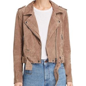 BLANKNYC Suede Moto Jacket